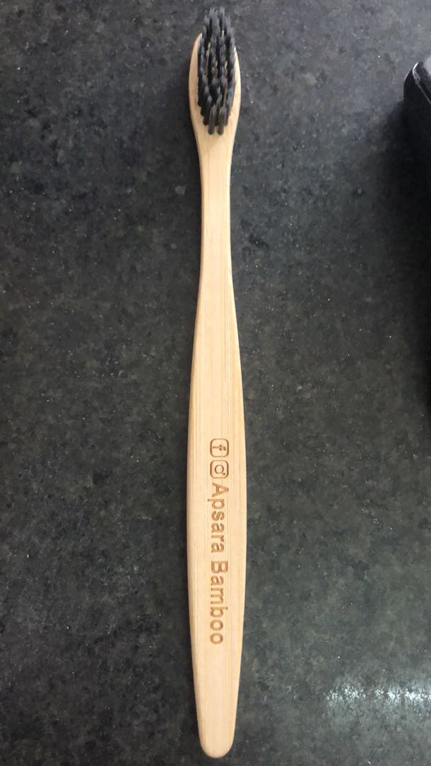 Compact Bamboo Travel Set